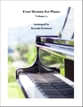 Four Hymns for Piano, Vol. 2 piano sheet music cover